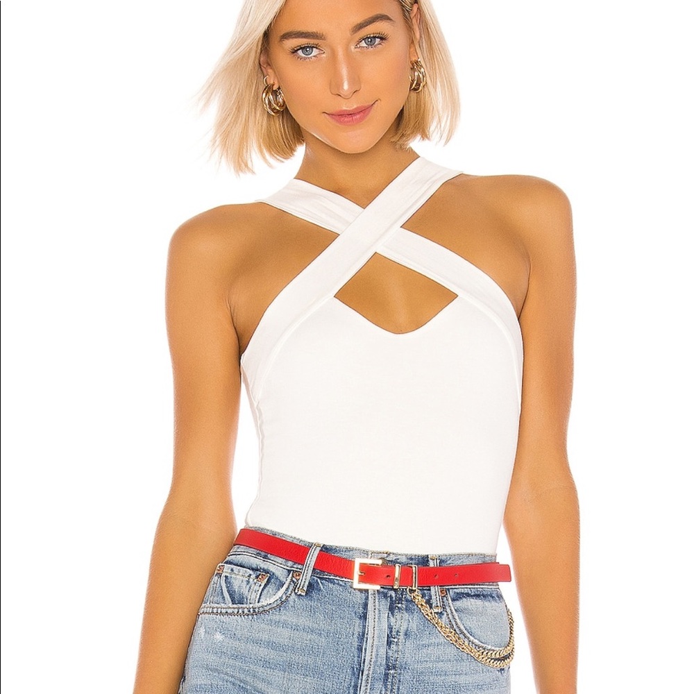 Revolve Gene cross front Bodysuit